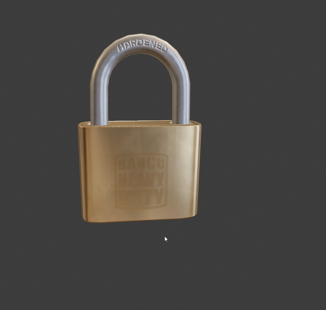 Three unique style of locks. (Breakable Padlock, Keypad Padlock, Unbreakable Padlock)
