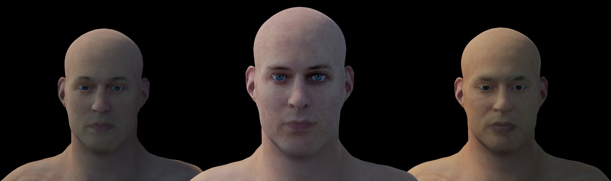 Small sample of the different facemaps that will be available in 0.7.0